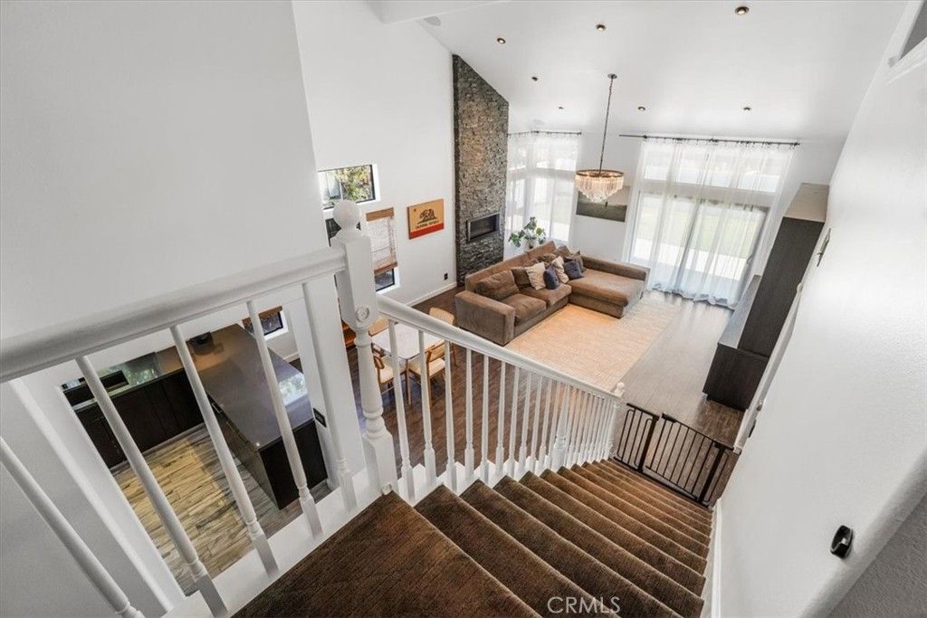 Fireplace, Interior, Living room, Pendant Lights, Recessed Lighting