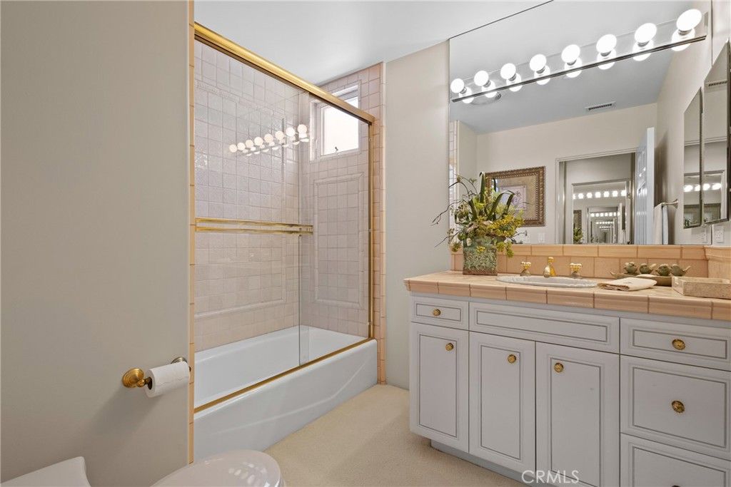 Bathroom, Glass Shower, Interior, Tile Countertops