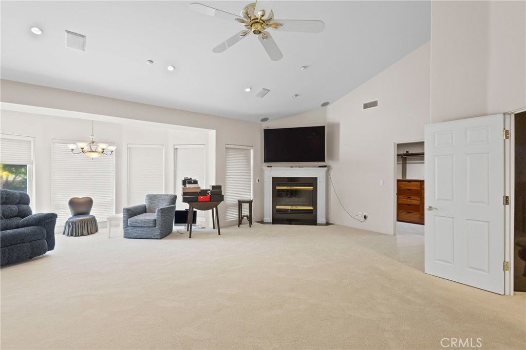 Chandelier, Dining room, Fireplace, Interior, Recessed Lighting