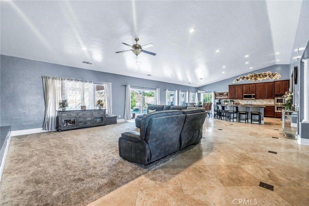 Interior, Kitchen, Living room, Recessed Lighting