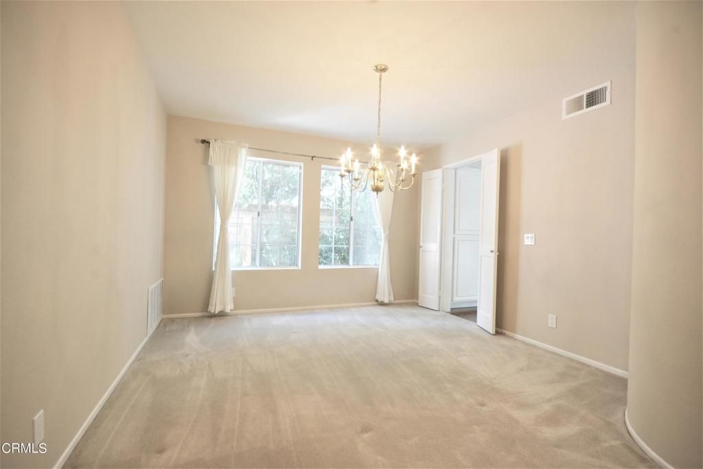 Chandelier, Empty room, Interior
