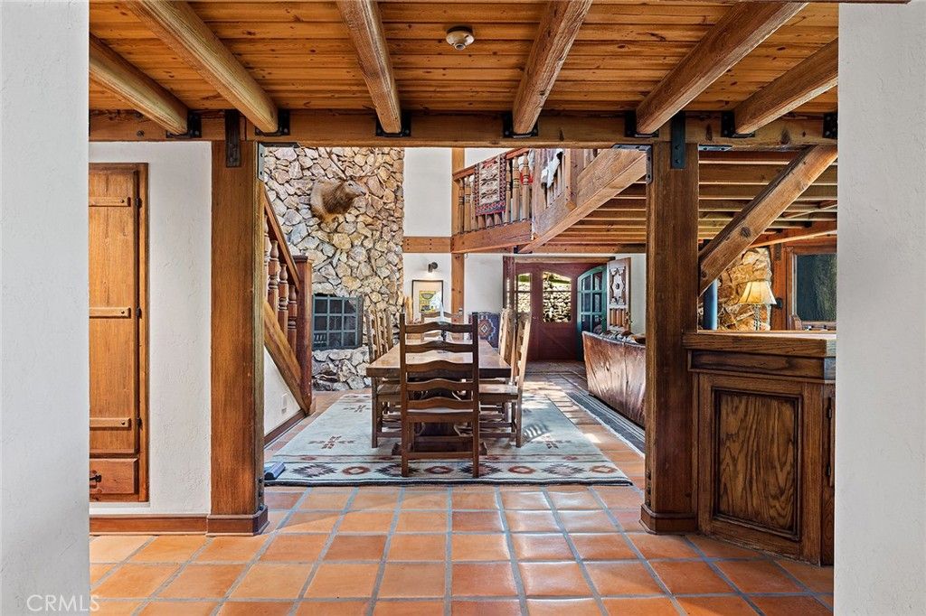 Fireplace, Interior, Stone Walls, Wooden Beams, Wooden Ceilings