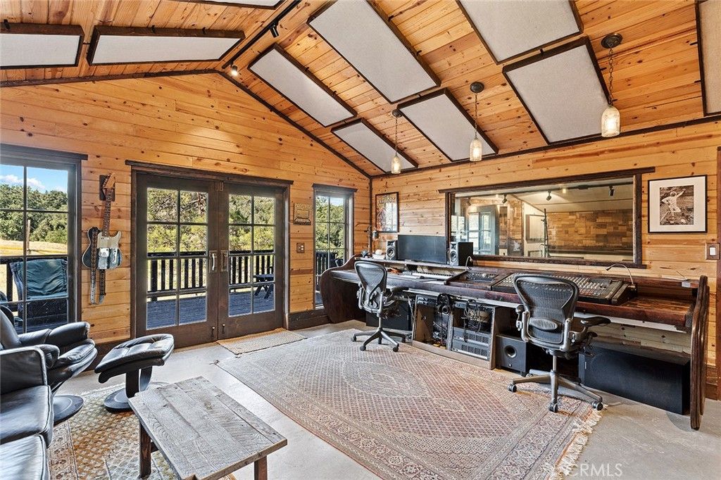 Home Office, Interior, Wooden Beams, Wooden Ceilings, Wooden Walls