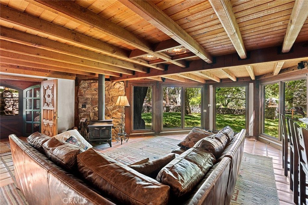 Fireplace, Interior, Living room, Stone Walls, Wooden Beams, Wooden Ceilings