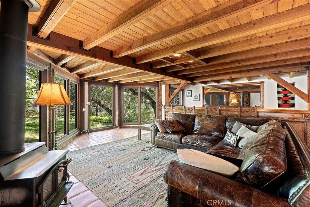 Interior, Living room, Wooden Beams, Wooden Ceilings