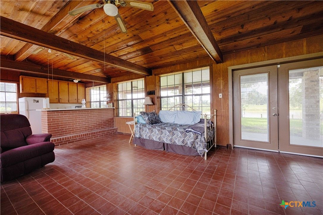 Bedroom, Interior, Wooden Beams, Wooden Ceilings, Wooden Walls
