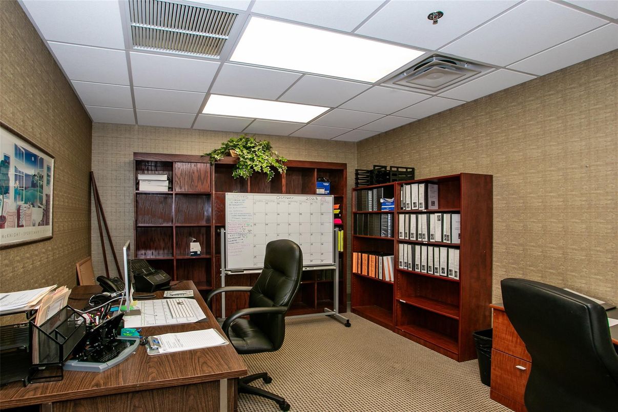 Home Office, Interior, Recessed Lighting