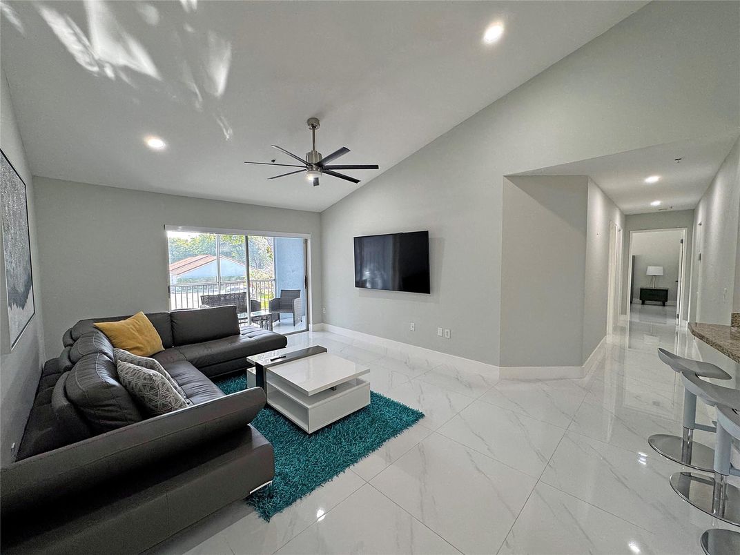 Interior, Living room, Marble, Recessed Lighting