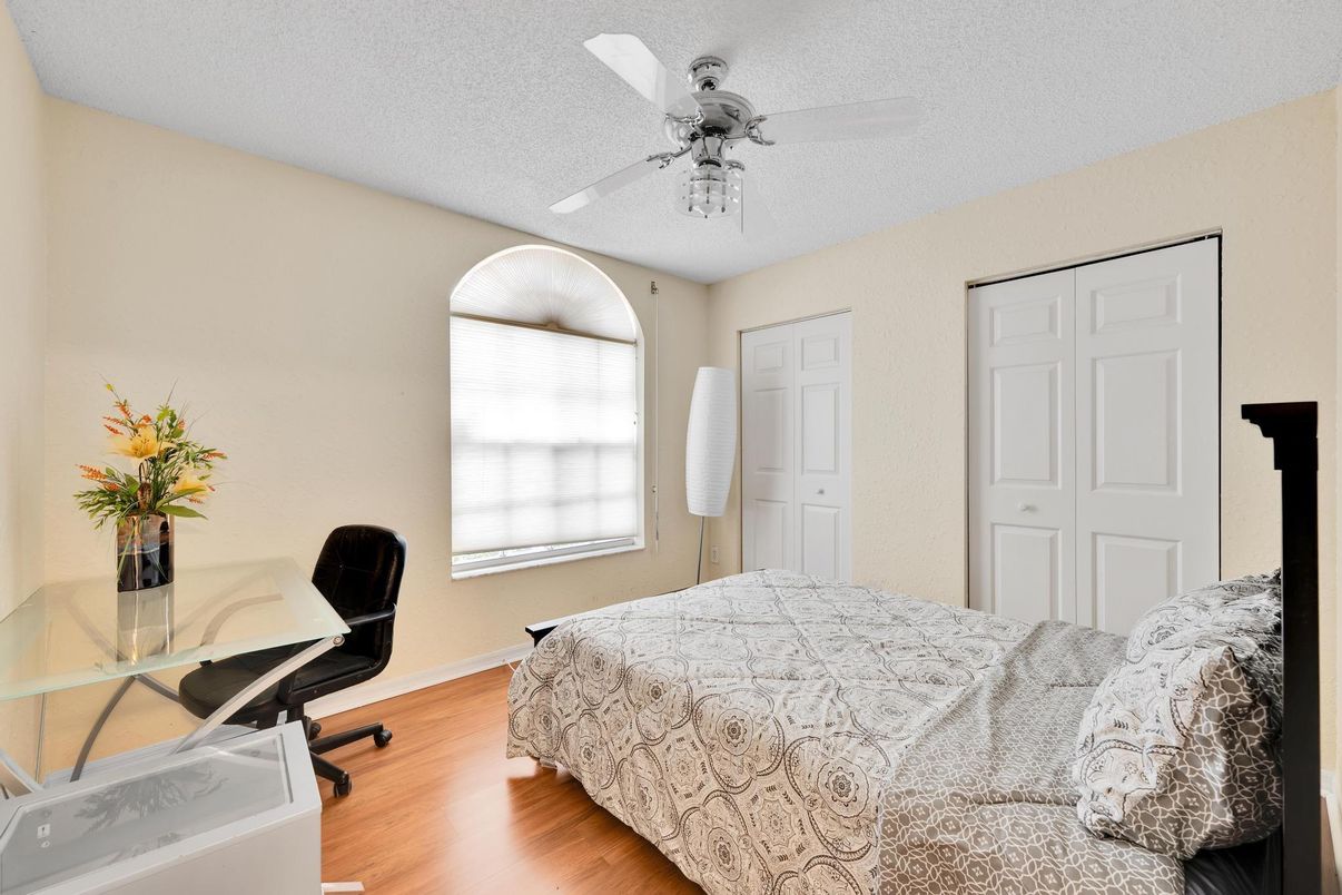 Bedroom, Home Office, Interior, Wood Texture Flooring