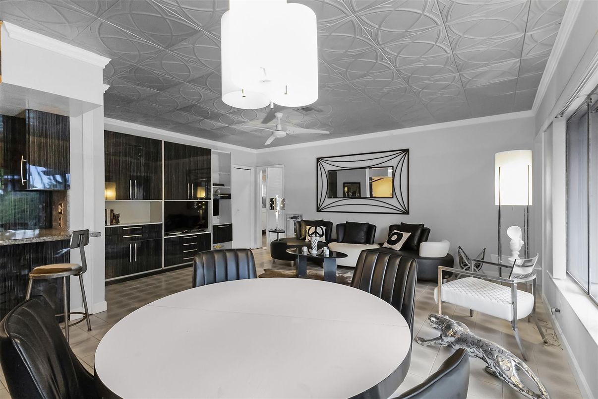 Dining room, Interior, Kitchen, Living room, Wood Texture Flooring