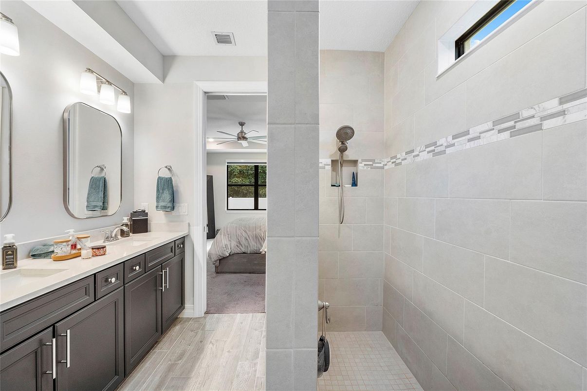 Bathroom, Bedroom, Interior, Wood Texture Flooring