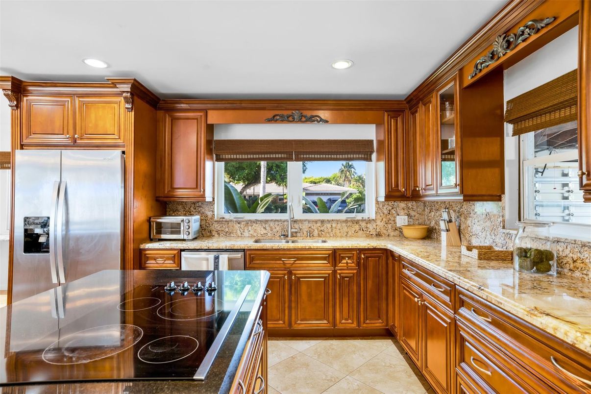 Interior, Kitchen, Recessed Lighting, Stainless Steel Appliances