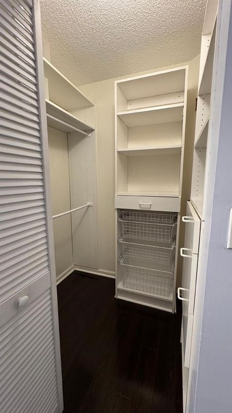 Interior, Walk-in Closets, Wood Texture Flooring