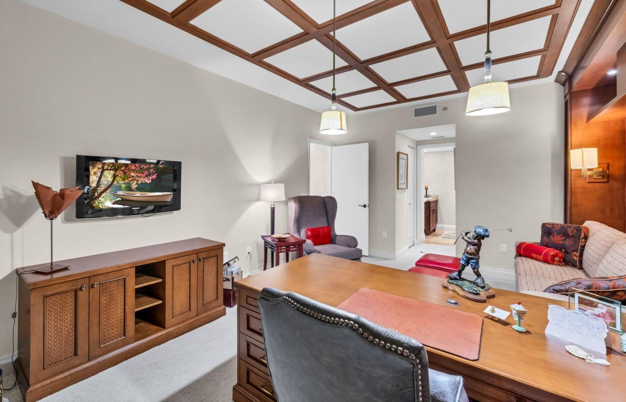 Home Office, Interior, Pendant Lights, Recessed Lighting