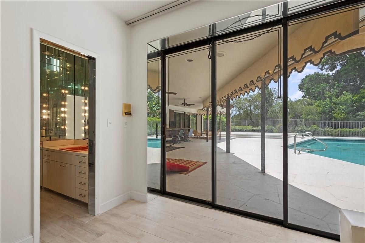 Interior, Pool, Wood Texture Flooring