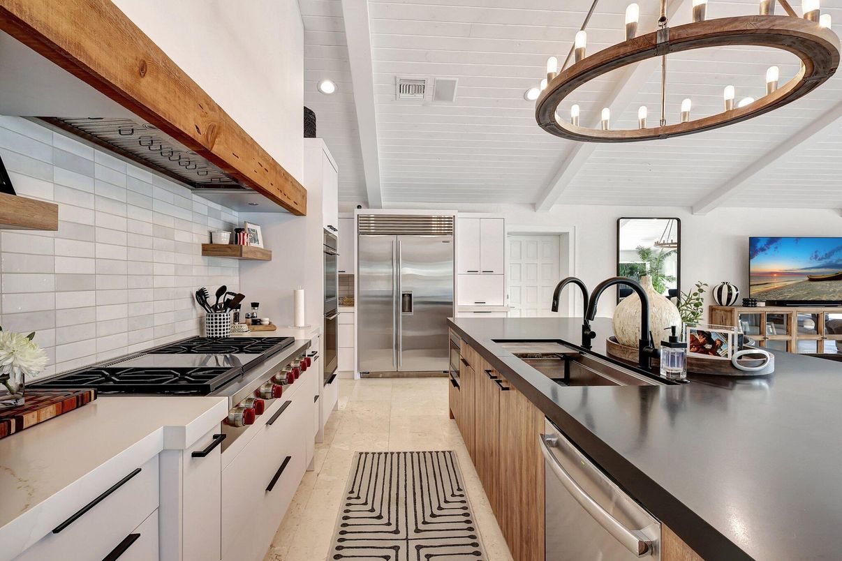 Interior, Kitchen, Recessed Lighting, Stainless Steel Appliances
