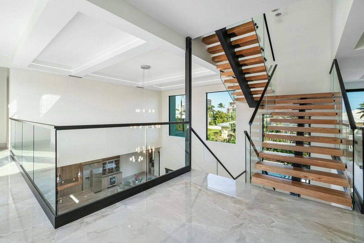 Interior, Marble, Pendant Lights