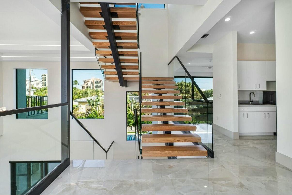 Interior, Marble, Recessed Lighting