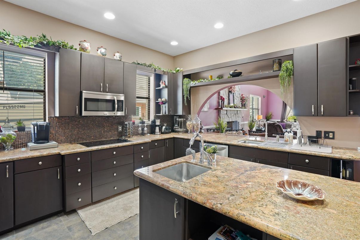 Interior, Kitchen, Recessed Lighting, Stainless Steel Appliances