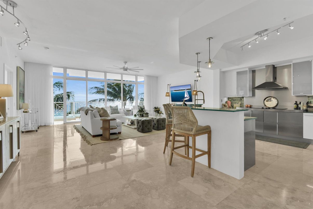 Interior, Kitchen, Living room, Pendant Lights