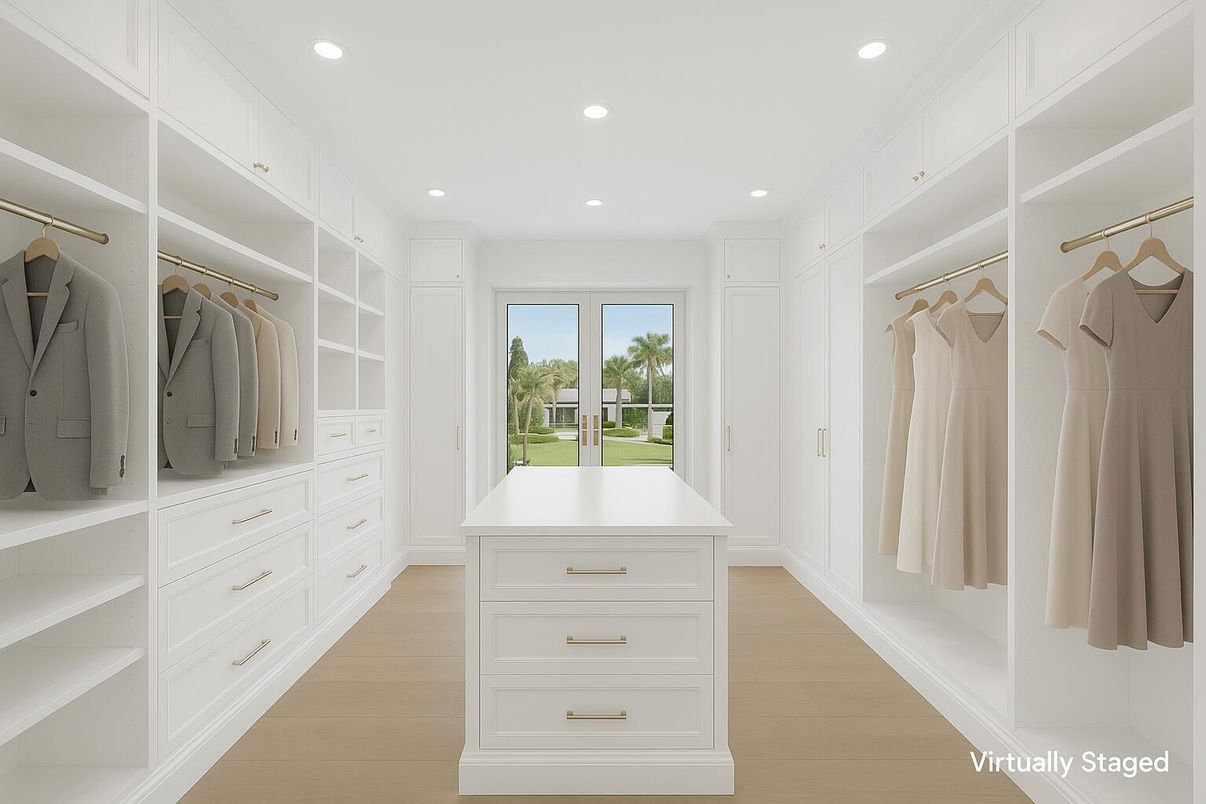 Interior, Recessed Lighting, Walk-in Closets, Wood Texture Flooring