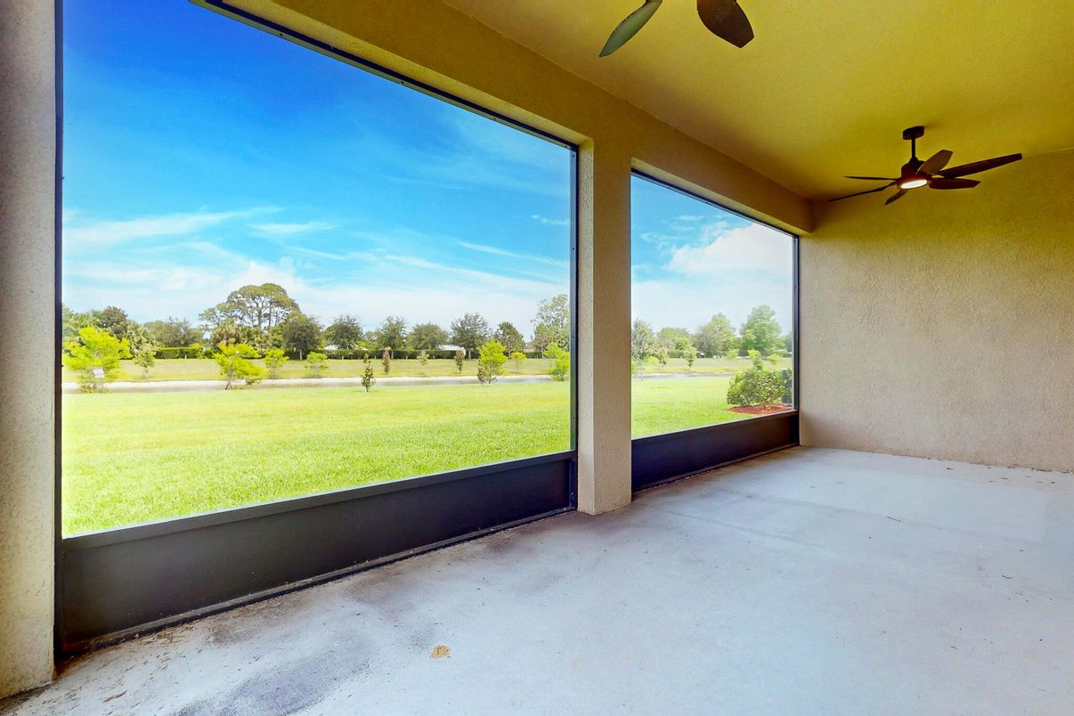 Empty room, Interior, Sun Room