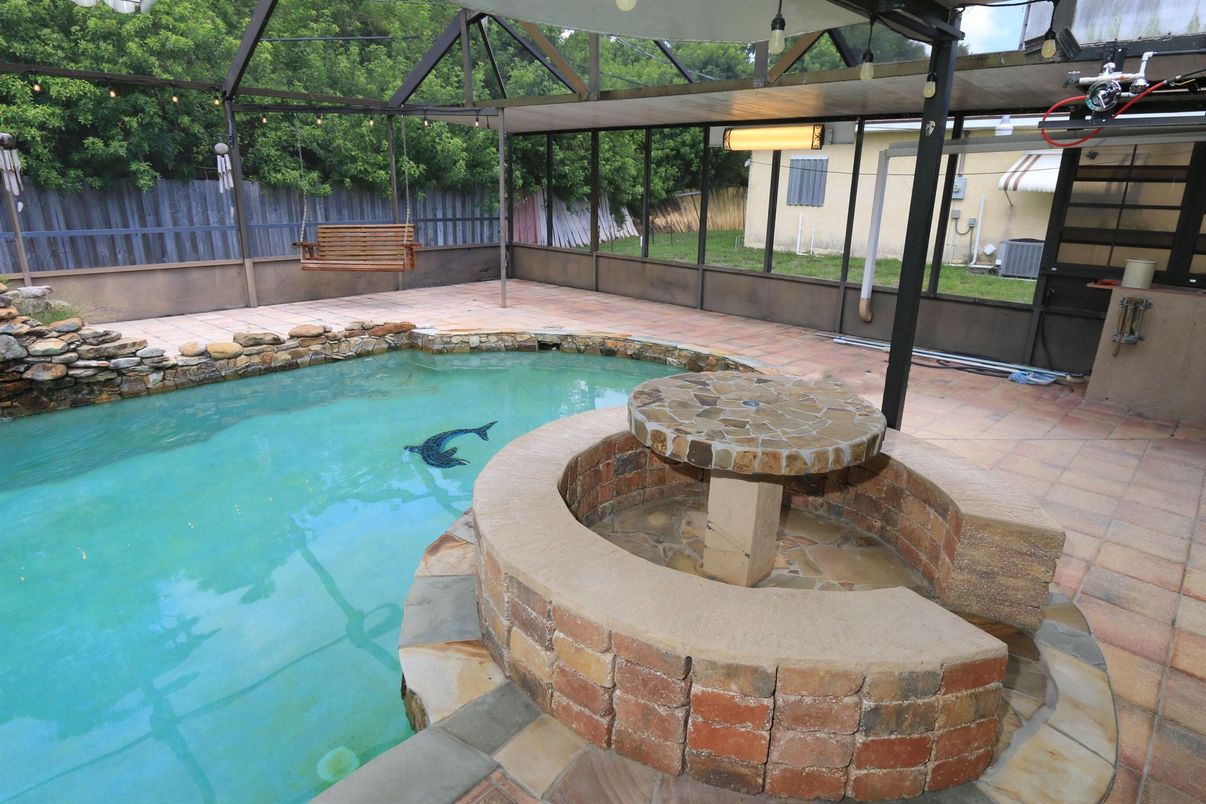 Glass Ceilings, Interior, Pool, Sun Room