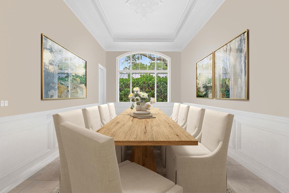 Dining room, Interior