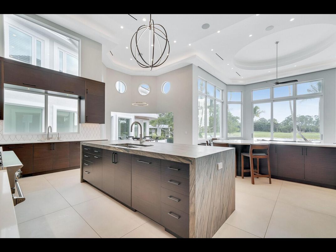 Interior, Kitchen, Pendant Lights, Recessed Lighting
