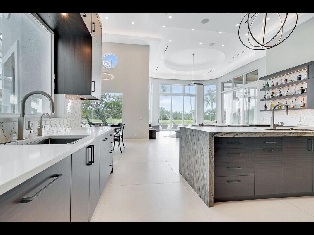 Interior, Kitchen, Pendant Lights, Recessed Lighting