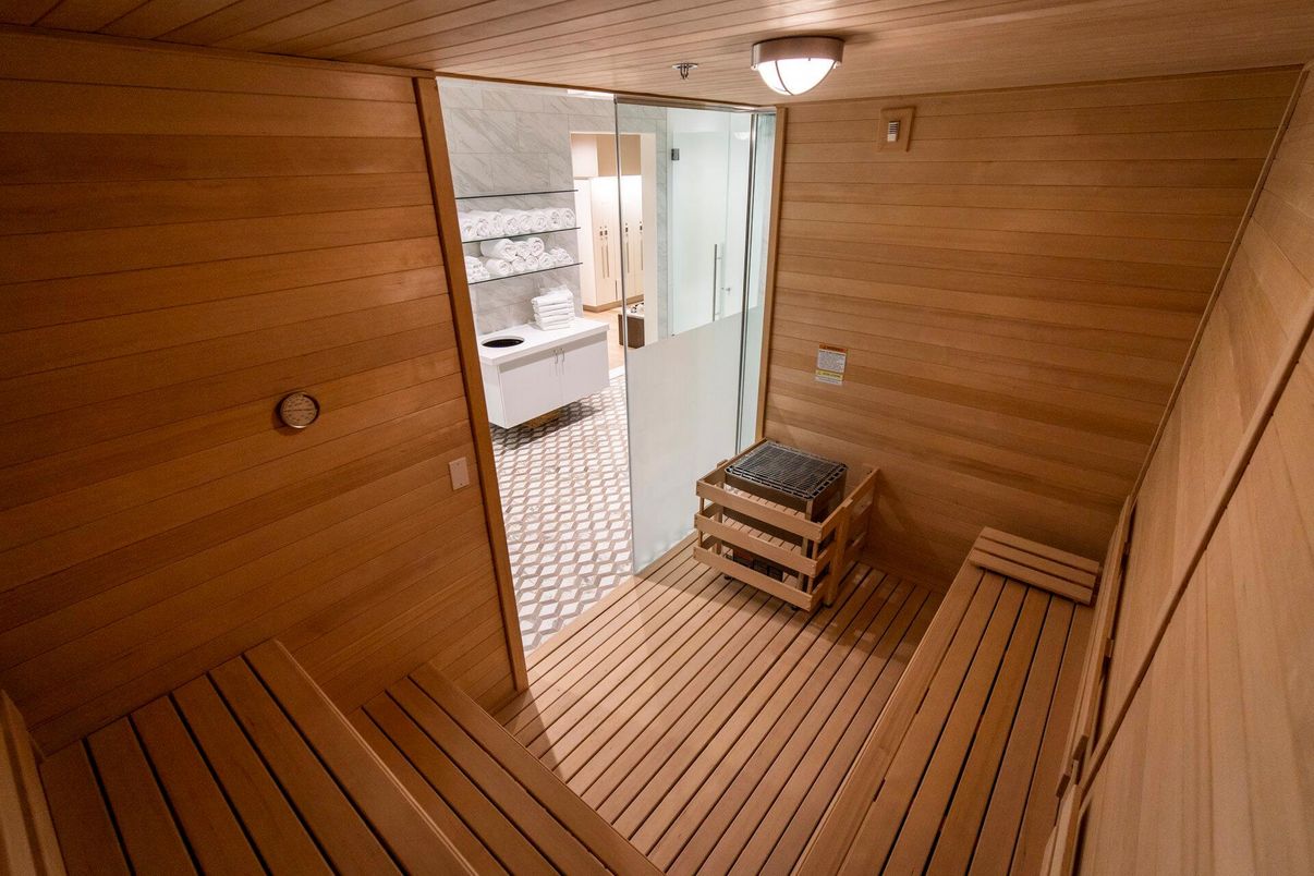 Interior, Sauna Room