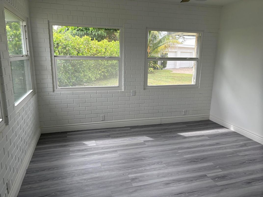 Empty room, Interior, Wood Texture Flooring