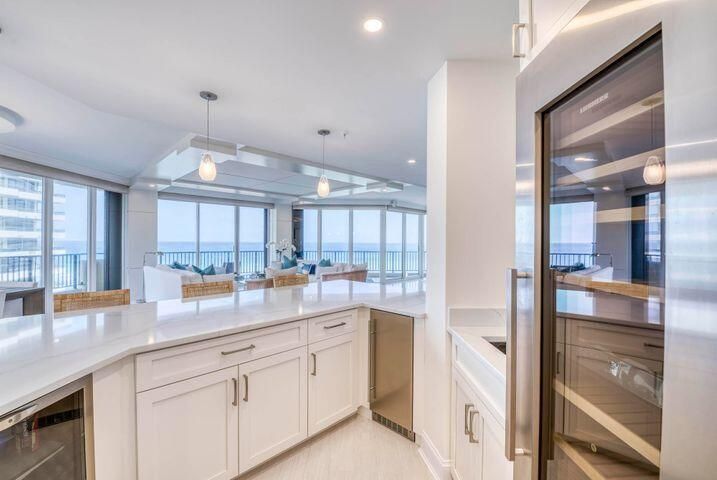 Interior, Kitchen, Pendant Lights, Recessed Lighting, Stainless Steel Appliances, Water