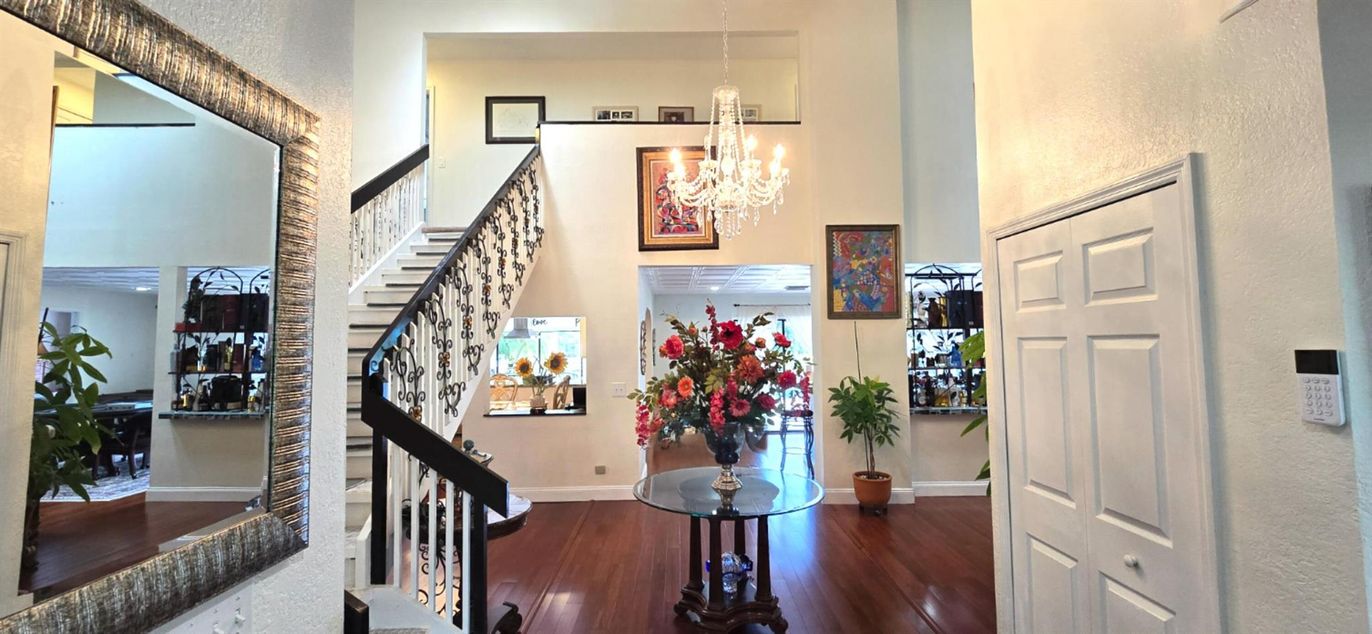 Chandelier, Interior, Pendant Lights, Wood Texture Flooring