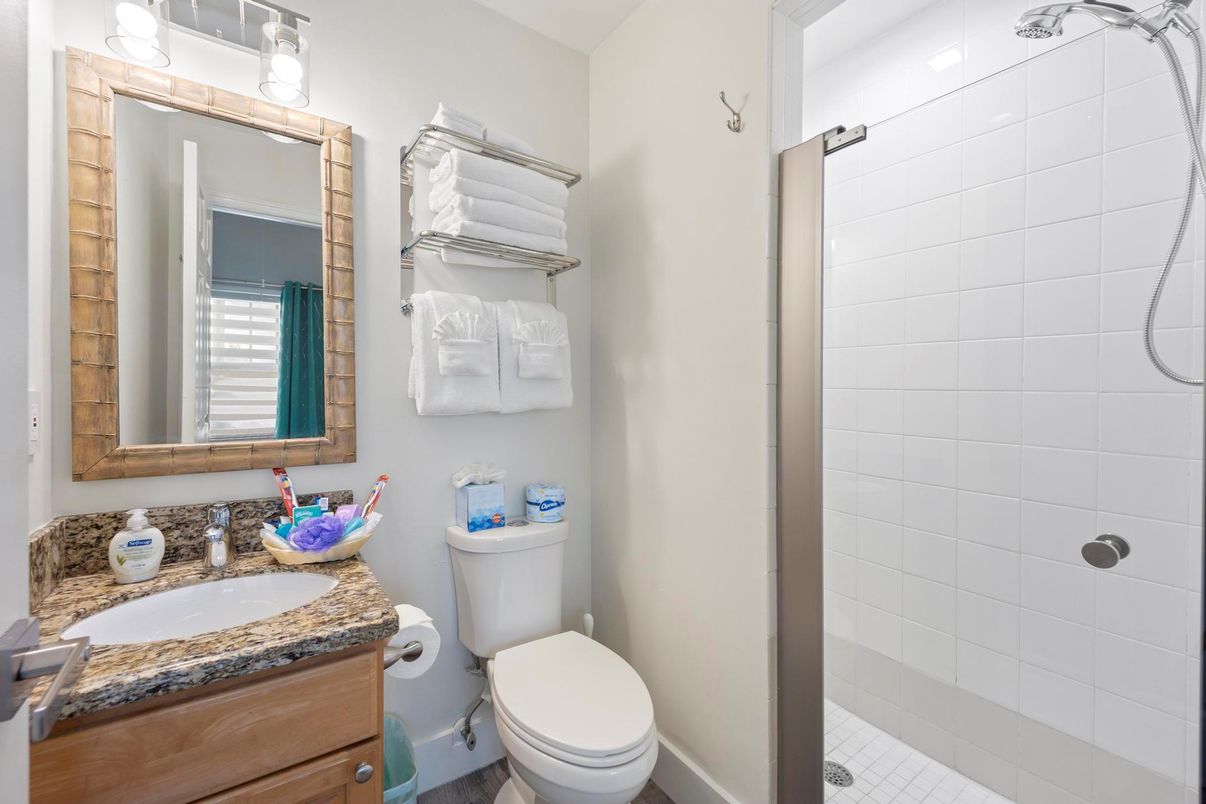 Bathroom, Glass Shower, Interior