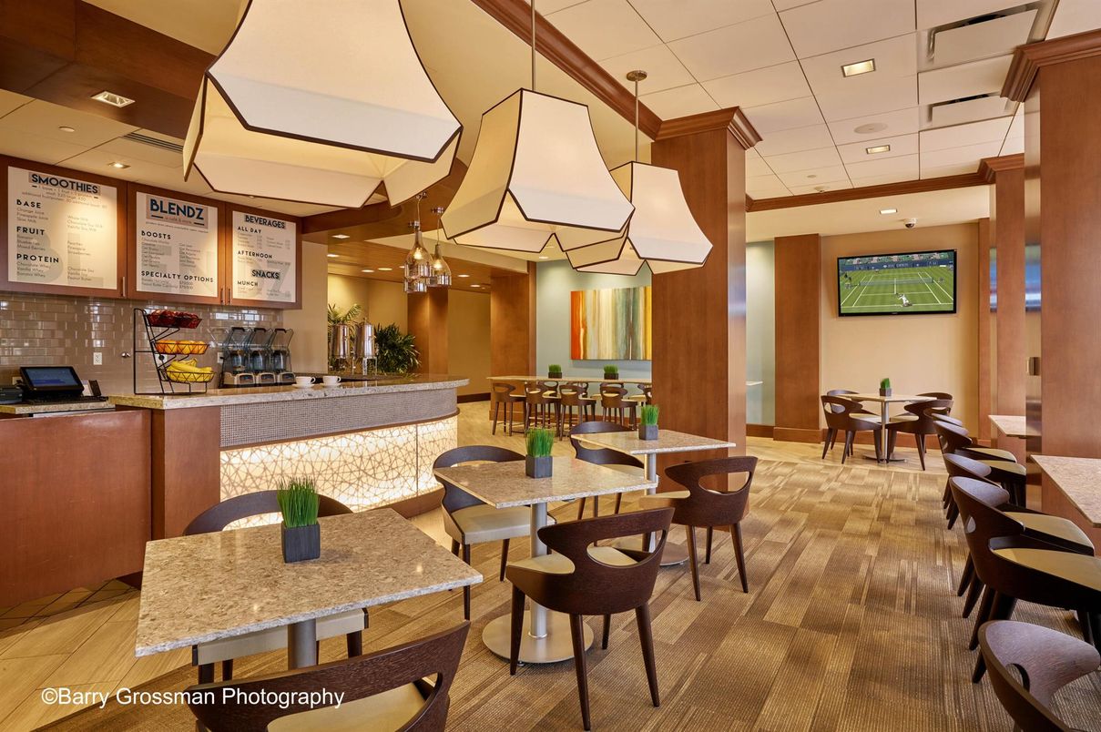 Dining room, Interior, Pendant Lights, Recessed Lighting, Wood Texture Flooring