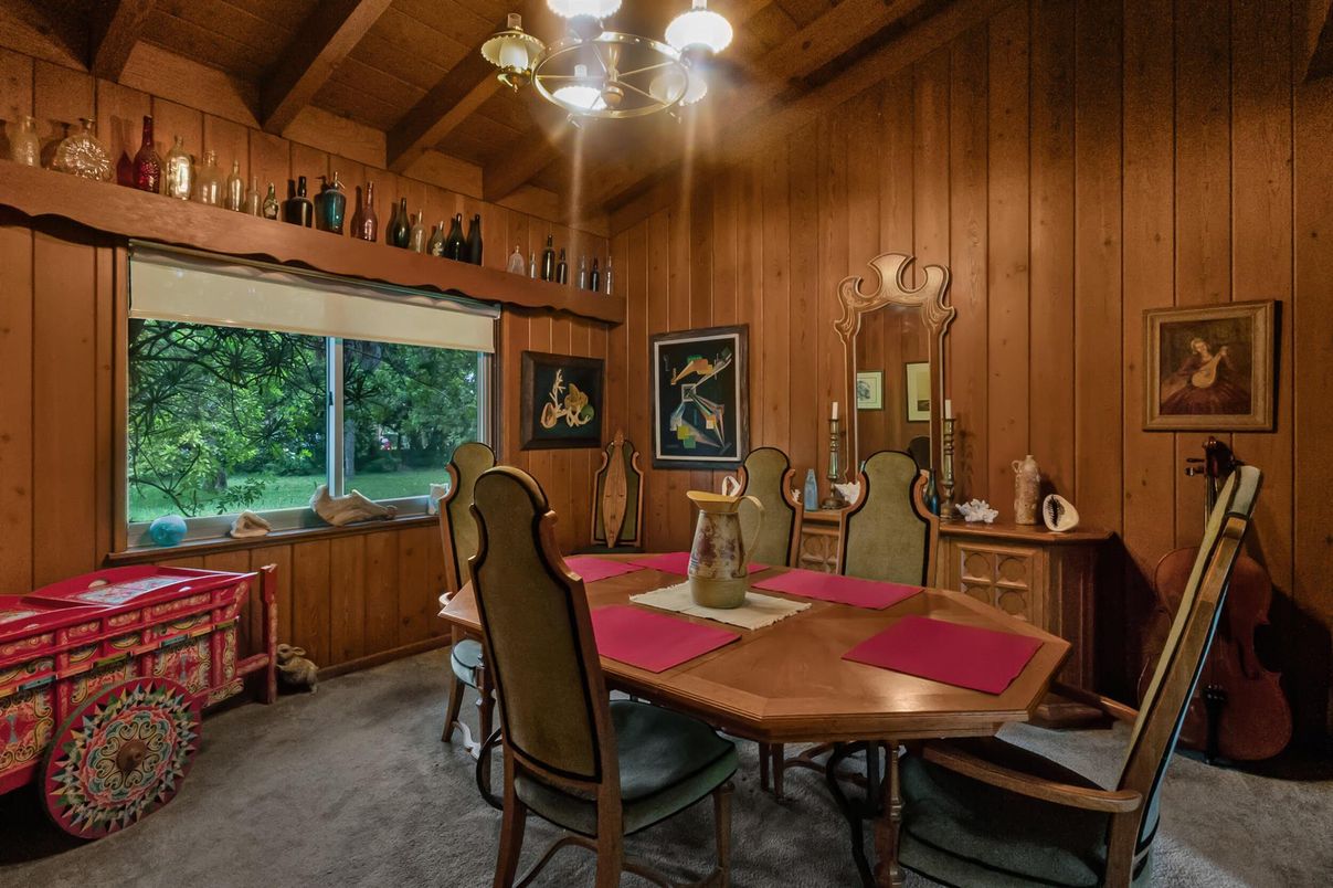 Interior, Piano, Wooden Walls