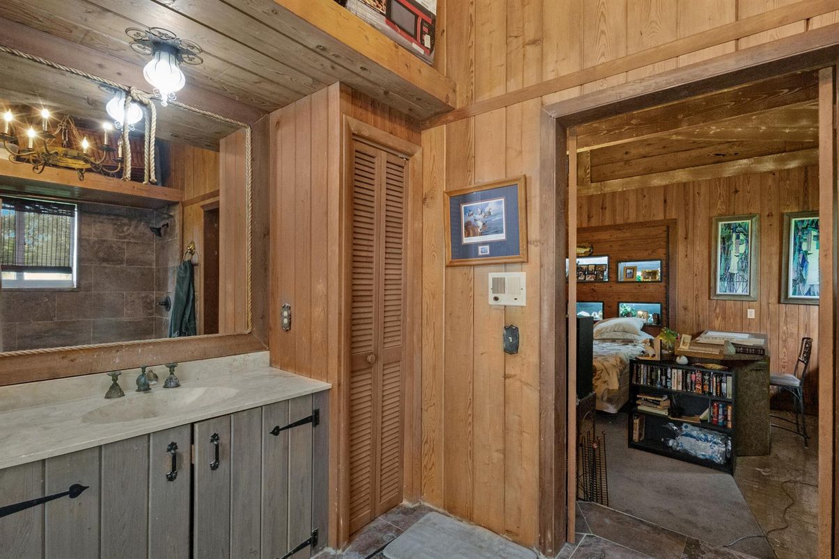 Bedroom, Interior, Wooden Walls