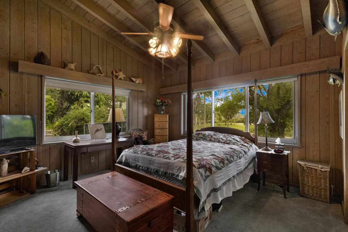 Bedroom, Interior, Wooden Beams, Wooden Ceilings, Wooden Walls