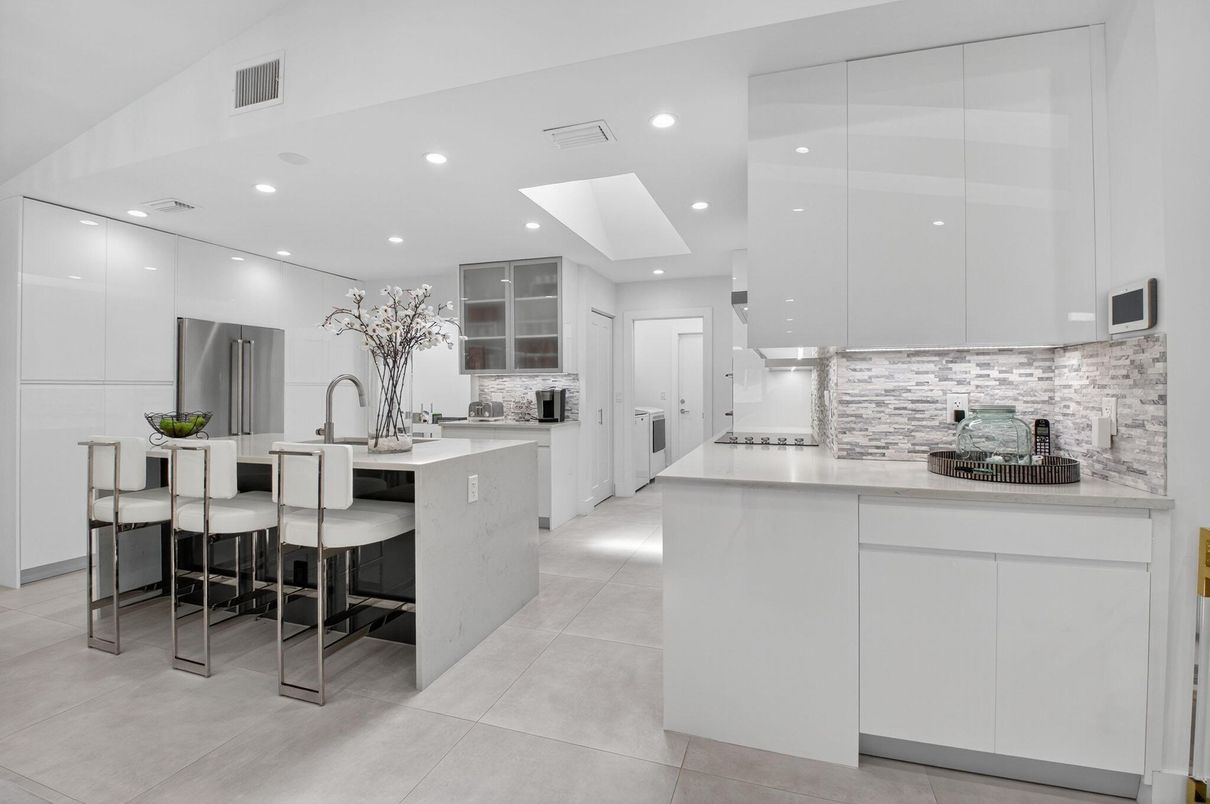 Interior, Kitchen, Recessed Lighting, Stainless Steel Appliances