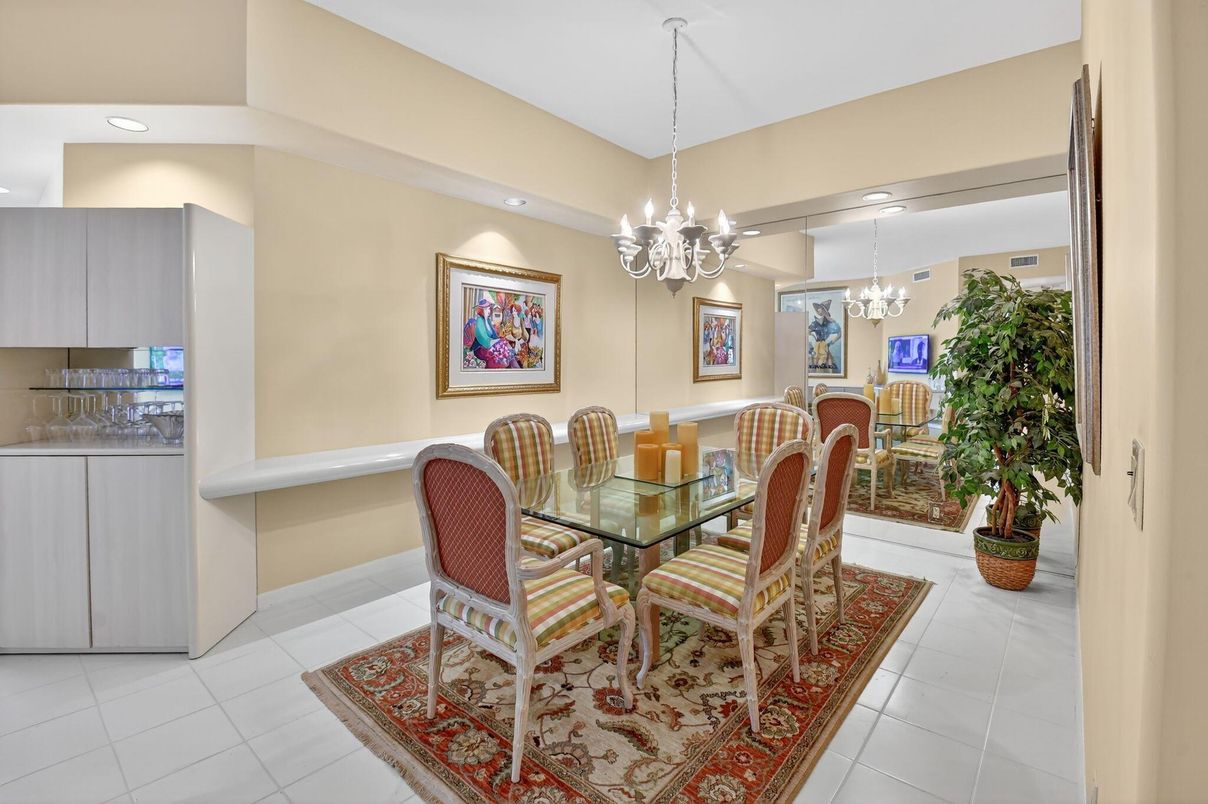 Chandelier, Dining room, Interior, Recessed Lighting