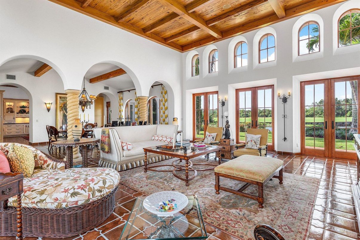 Interior, Living room, Wooden Beams, Wooden Ceilings