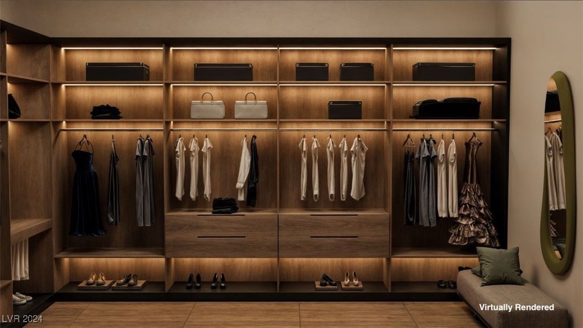 Interior, Walk-in Closets