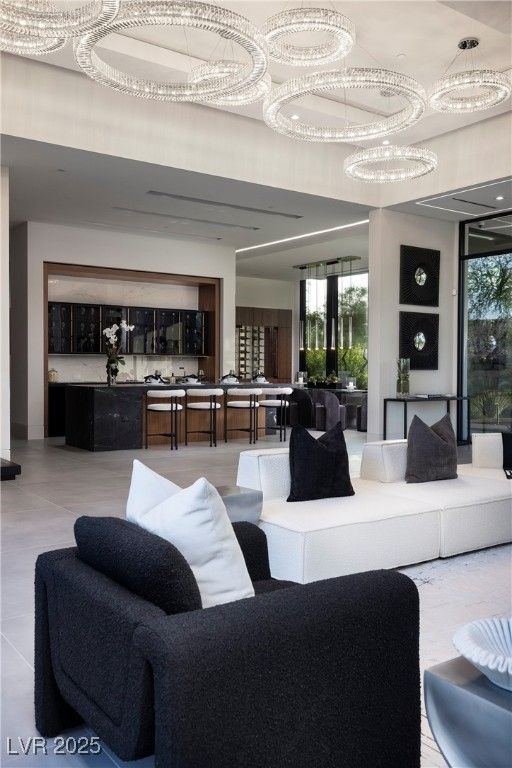 Dining room, Interior, Living room, Pendant Lights