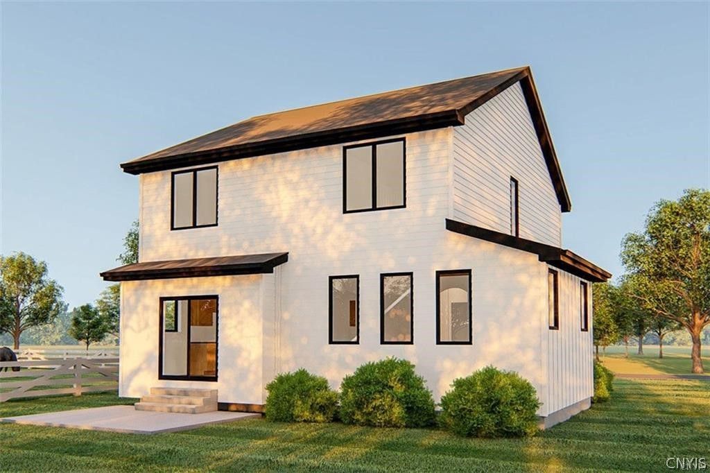 Exterior, Facade, Modern