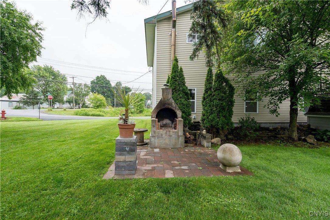 Backyard, Exterior, Fireplace