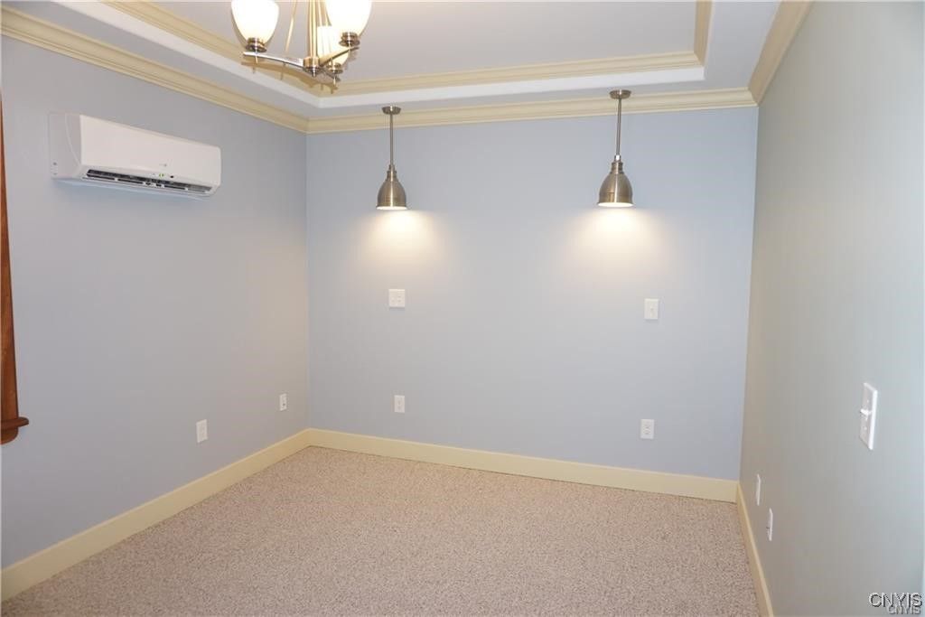 Empty room, Interior, Pendant Lights
