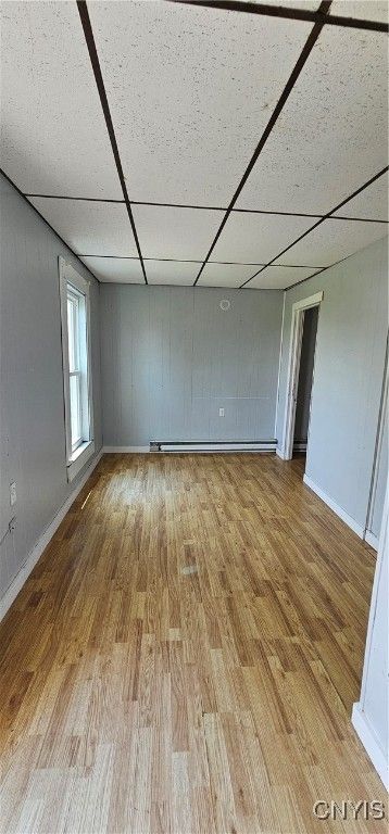 Empty room, Interior, Wood Texture Flooring