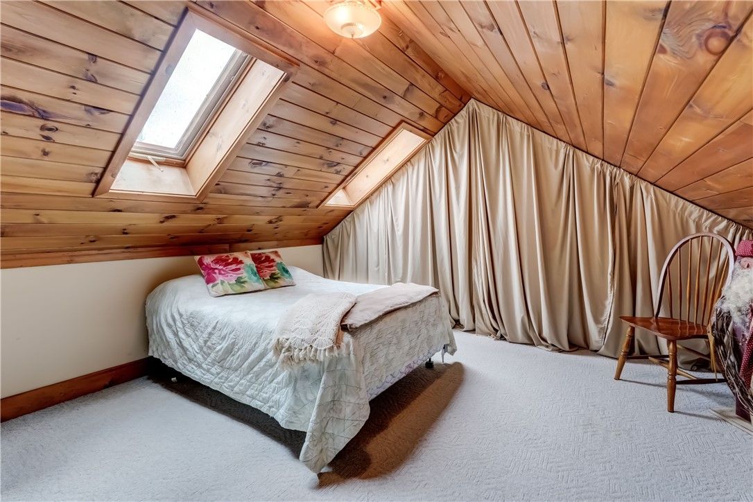 Bedroom, Interior, Wooden Ceilings, Wooden Walls