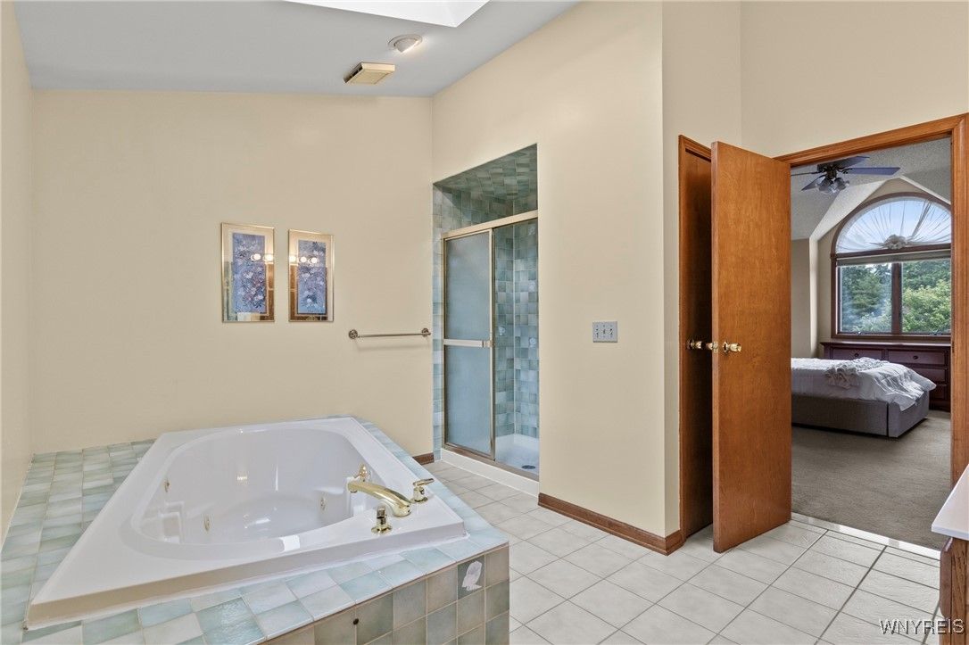 Bathroom, Bedroom, Glass Shower, Interior